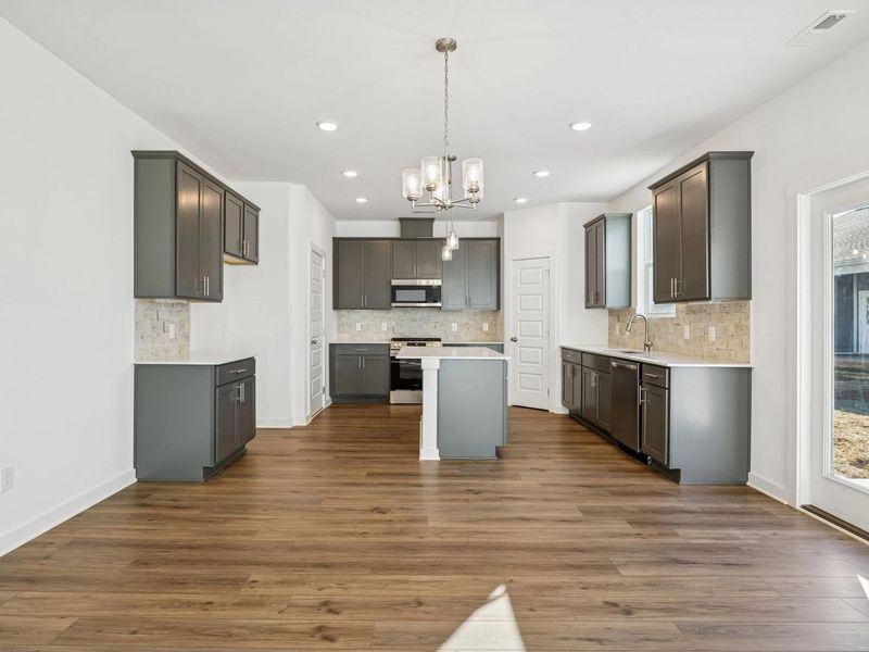 Furnished interior view inside a new home in Sage Farms, White House (Image 5).