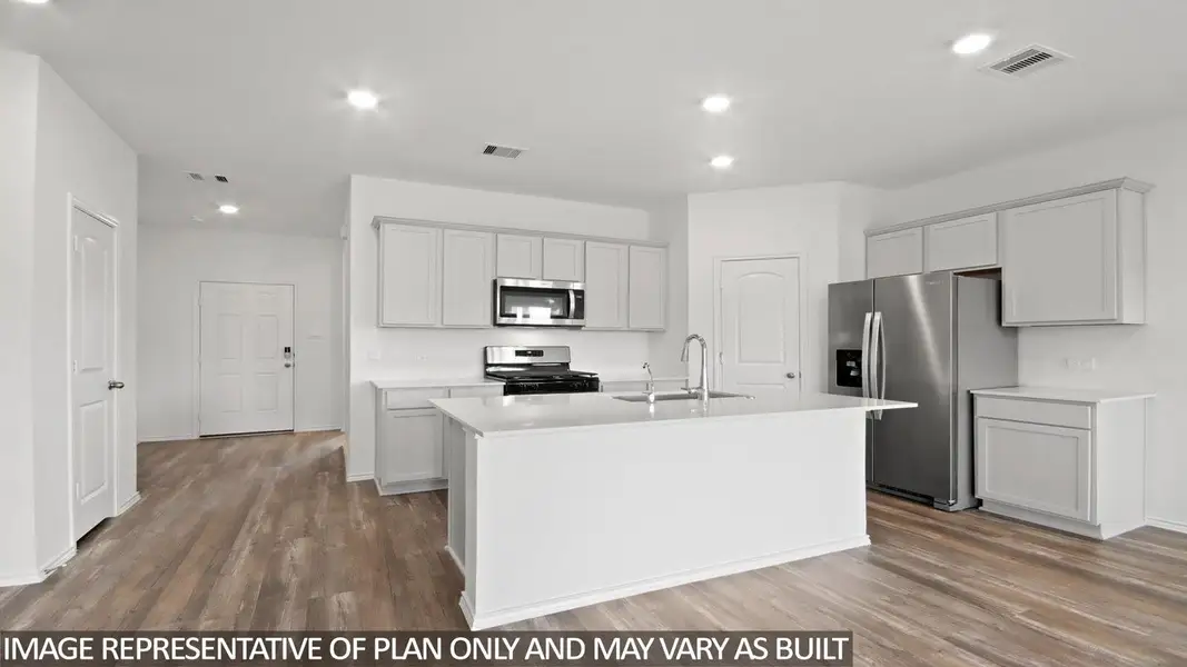 Furnished interior view inside a new home in Porters Mill, New Caney (Image 3).