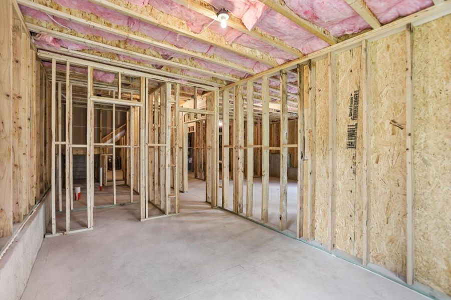 In-progress construction of a new home in , Marietta, GA (Image 55).