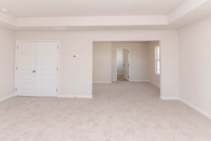Representative unfurnished interior of a home built from the Clayton by Piedmont Residential in Hampton Ridge, Jefferson (Image 63).