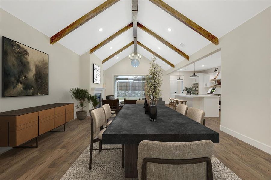 Furnished interior view inside a new home in Elevon, Lavon (Image 11).