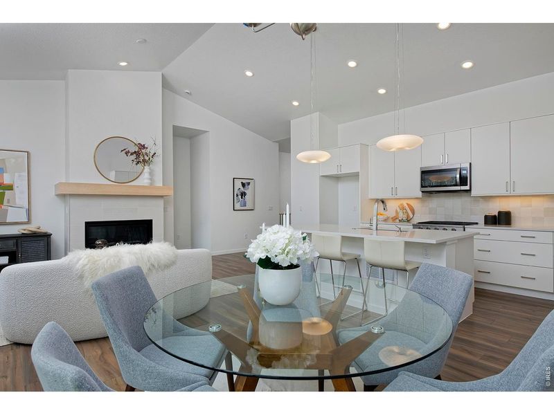 Furnished interior view inside a new home in West Grange, Longmont (Image 8).