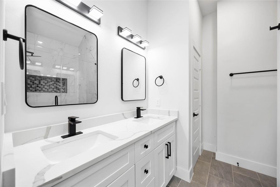 Furnished interior view inside a new home in , Houston (Image 11).