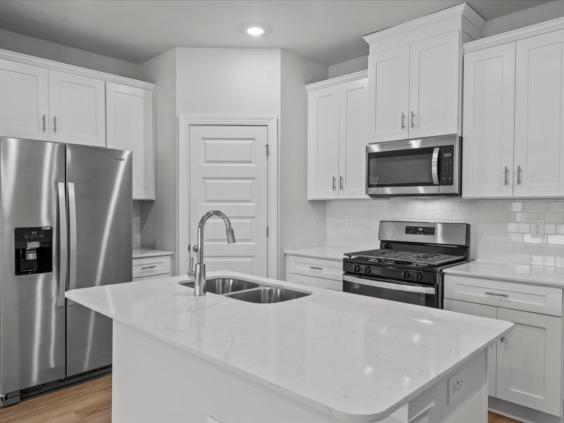 Furnished interior view inside a new home in Northbrook Village Townes, Taylors (Image 5).