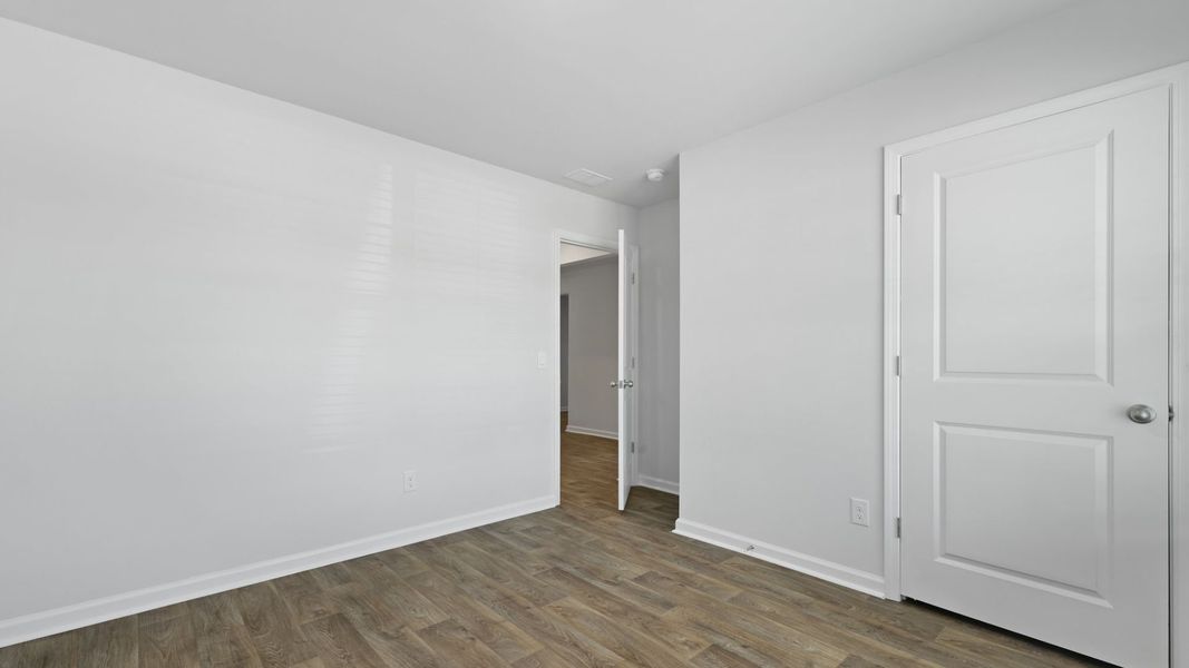 Representative unfurnished interior of a home built from the CALI by D.R. Horton in Evergreen, Holly Hill (Image 15). Representative unfurnished interior of a home built from the CALI by D.R. Horton in Evergreen, Holly Hill (Image 15).
