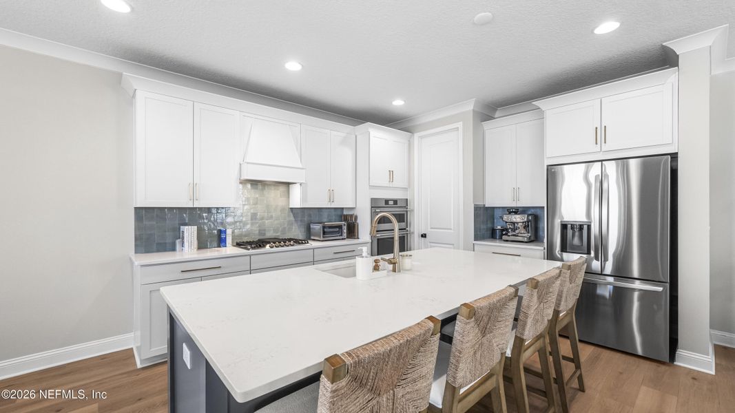Furnished interior view inside a new home in Settler's Landing at Nocatee, Ponte Vedra (Image 14).