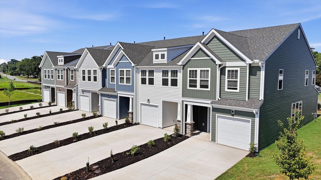 Elegant exterior with eye-catching curb appeal in a first-class DRB Homes community