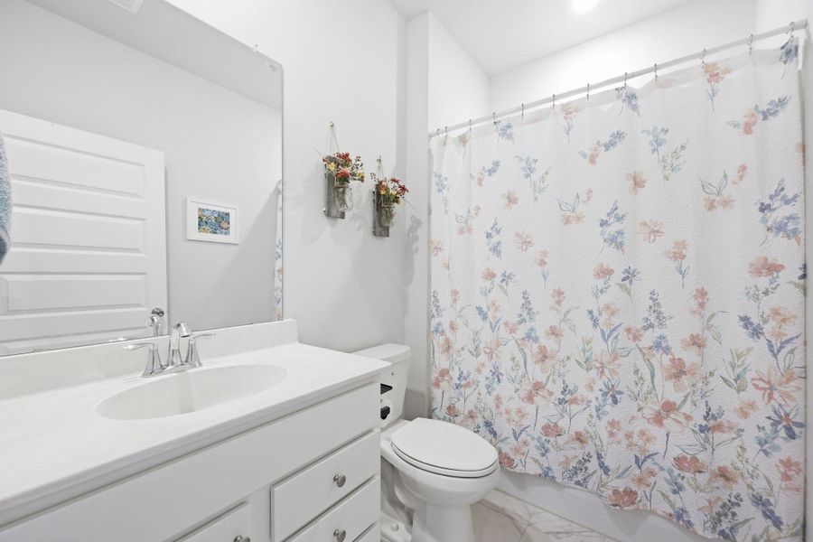 Furnished interior view inside a new home in Horizons at Summers Corner | 55+, Summerville (Image 18).