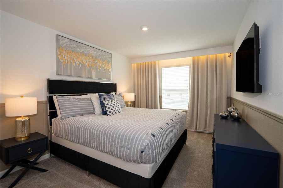 Furnished interior view inside a new home in , Kissimmee (Image 26).