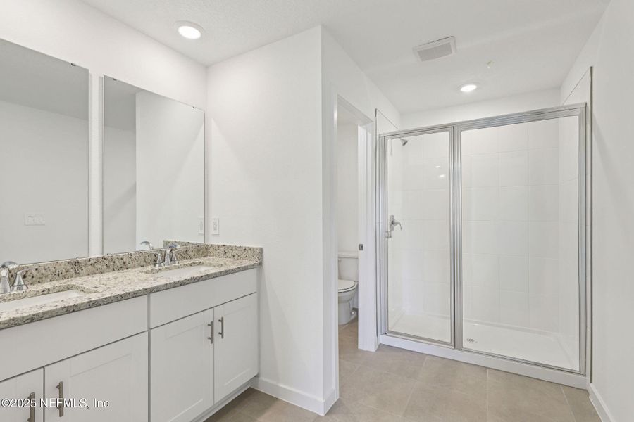 Furnished interior view inside a new home in Azalea Creek, Jacksonville (Image 9).