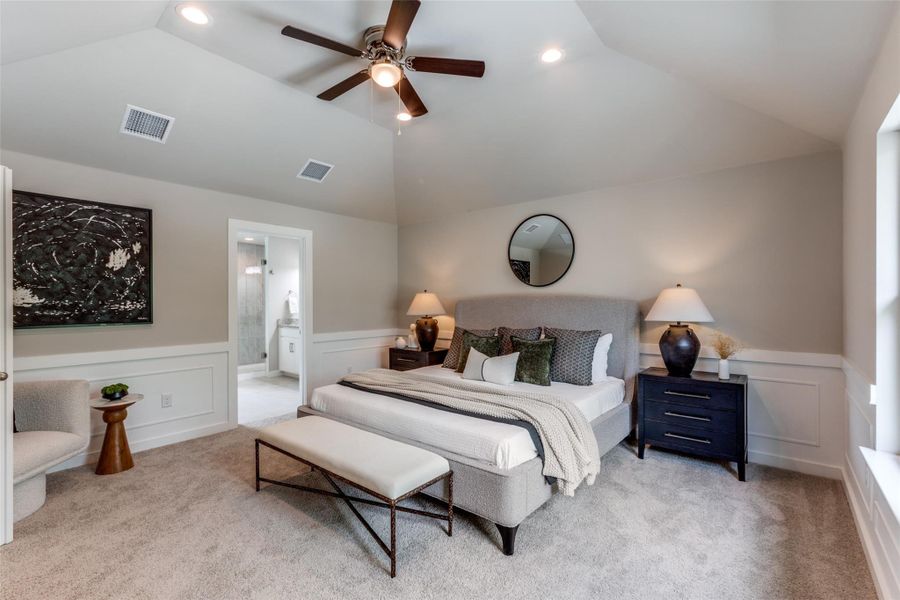 Furnished interior view inside a new home in , Austin (Image 12).