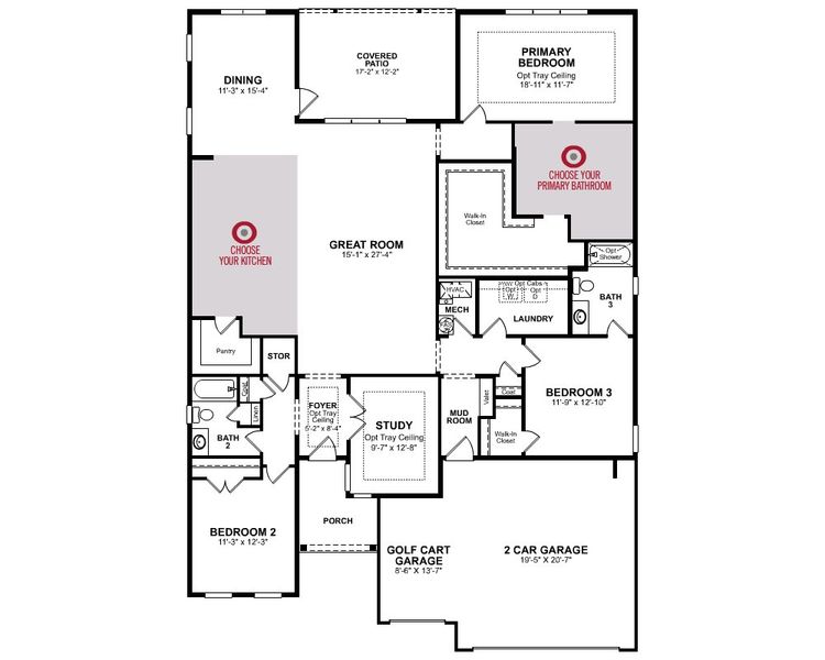 2D floor plan layout of this home in Northbrook, Murrells Inlet, SC (Image 3). 2D floor plan layout of this home in Northbrook, Murrells Inlet, SC (Image 3).
