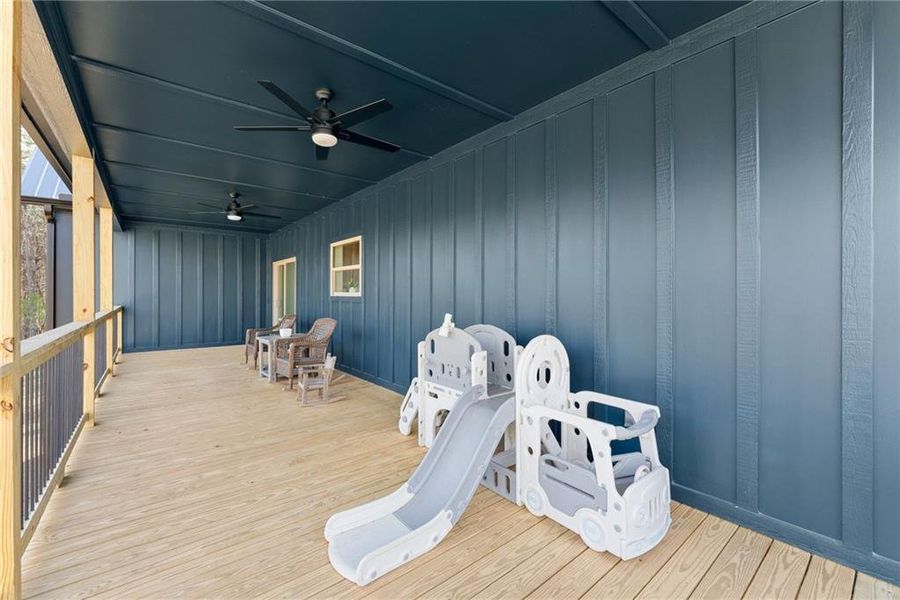 Exterior details and patio area of a home in , Sautee Nacoochee (Image 32). Exterior details and patio area of a home in , Sautee Nacoochee (Image 32).