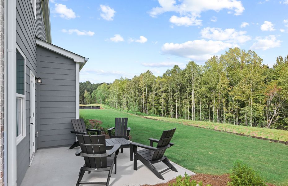 Representative exterior details of a home built from the Hampton by Pulte Homes in Briar Creek, Atlanta (Image 2). Representative exterior details of a home built from the Hampton by Pulte Homes in Briar Creek, Atlanta (Image 2).