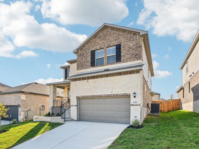 Front Exterior of Elevation C for Medina floorplan. Front Exterior of Elevation C for Medina floorplan.