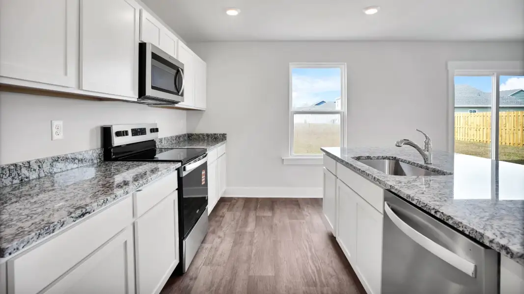 Furnished interior view inside a new home in Saltgrass Landing, Winnabow (Image 6).