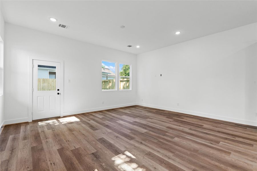 Spacious, unfurnished interior of a new home in , Houston (Image 14). Spacious, unfurnished interior of a new home in , Houston (Image 14).
