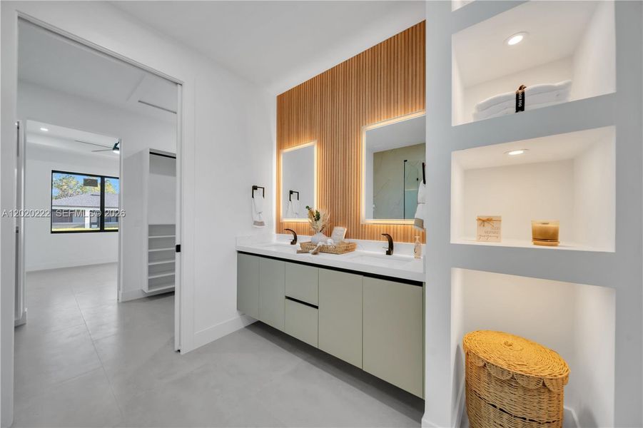 Furnished interior view inside a new home in , Lehigh Acres (Image 14).