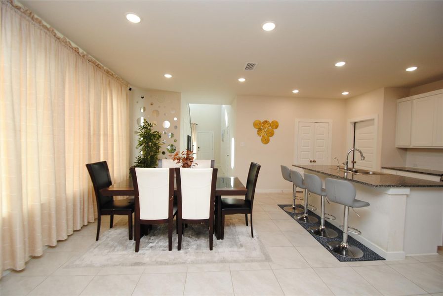 Furnished interior view inside a new home in Mason Woods, Cypress (Image 19).