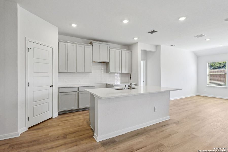 Furnished interior view inside a new home in Royal Crest, San Antonio (Image 9). Furnished interior view inside a new home in Royal Crest, San Antonio (Image 9).