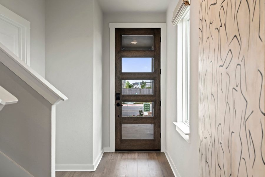 Representative furnished interior of a home built from the Tribeca by Tri Pointe Homes in Park Central, Georgetown (Image 8).