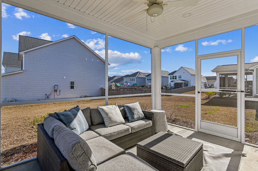 Exterior details and patio area of a home in , Moncks Corner (Image 3). Exterior details and patio area of a home in , Moncks Corner (Image 3).