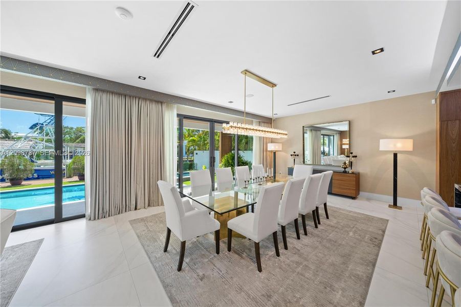 Furnished interior view inside a new home in , North Miami (Image 30).