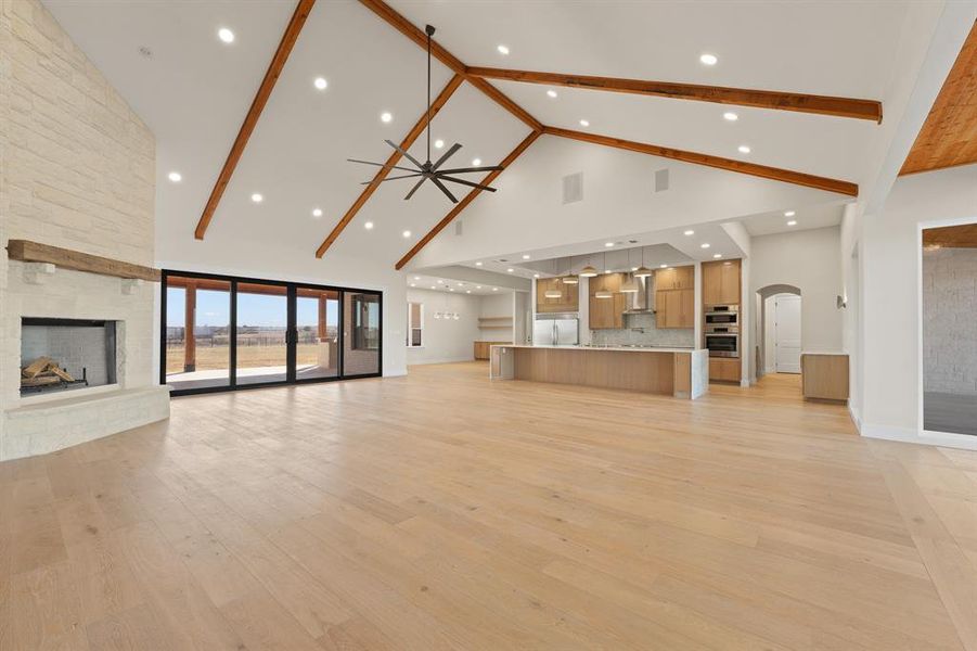 Spacious, unfurnished interior of a new home in , Godley (Image 28).