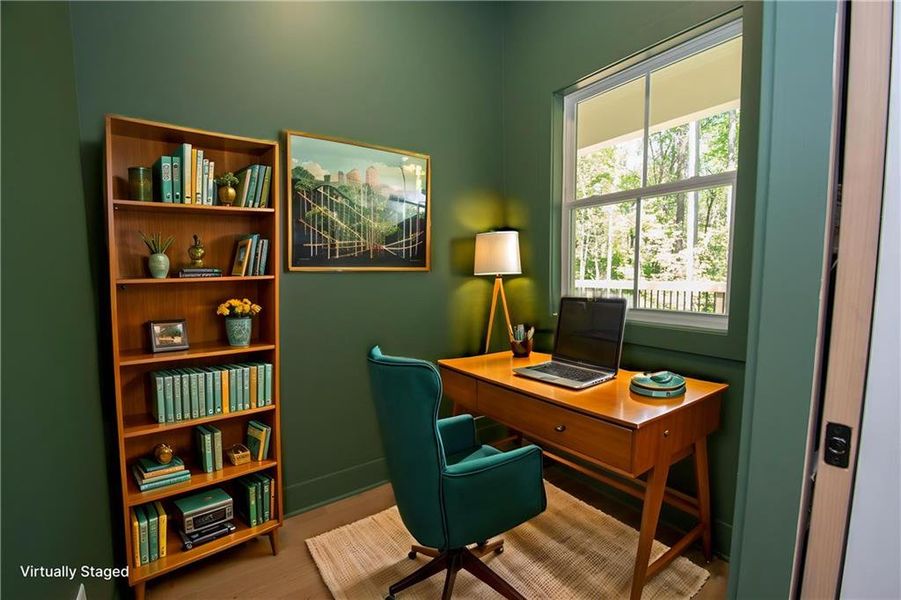 Furnished interior view inside a new home in , Fayetteville (Image 11).