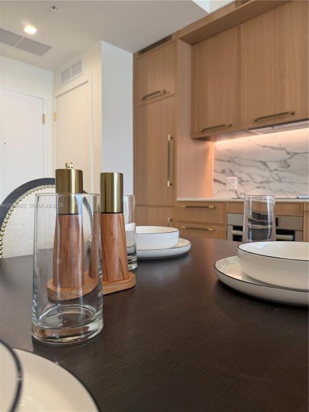 Close-up of interior finishes inside a home in , Miami (Image 21).