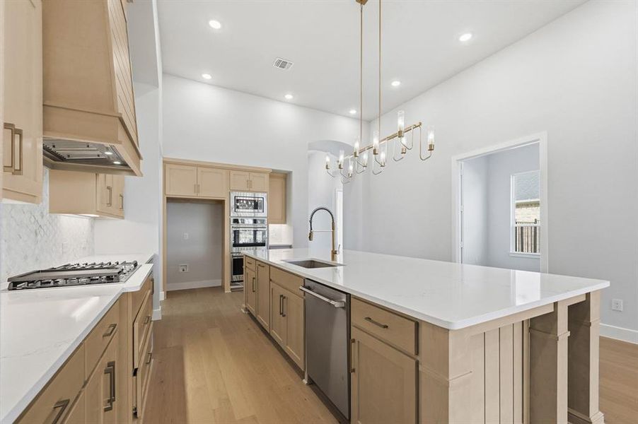Furnished interior view inside a new home in Saddle Star Estates, Rockwall (Image 8).