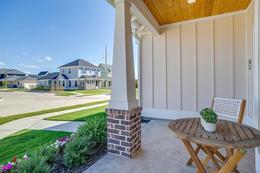 Exterior details and patio area of a home in , Granbury (Image 4). Exterior details and patio area of a home in , Granbury (Image 4).