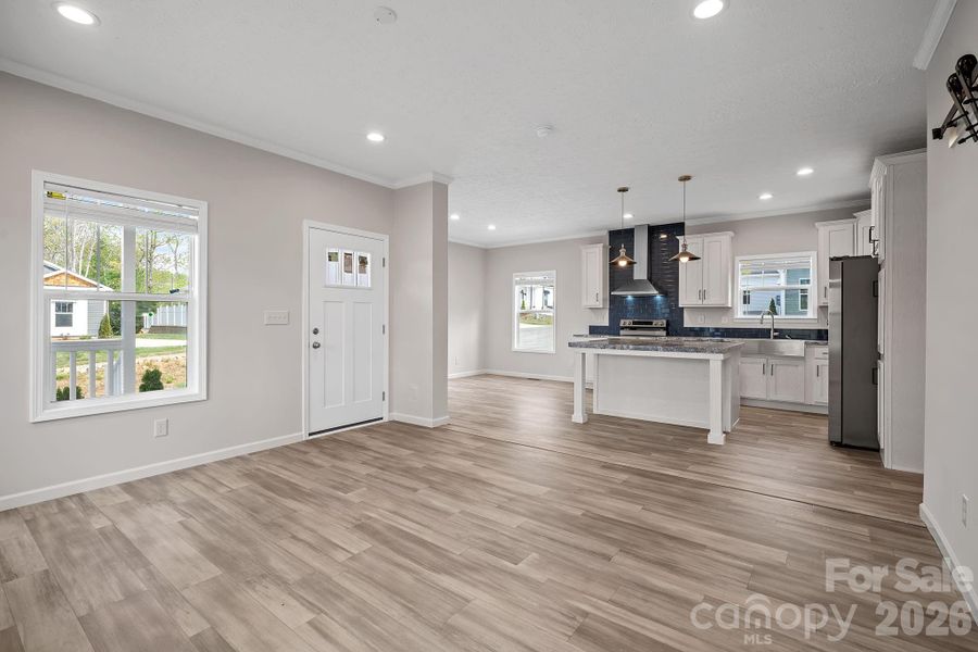 Spacious, unfurnished interior of a new home in , Asheville (Image 22).