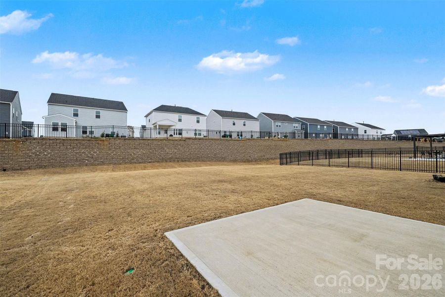 Exterior details and patio area of a home in , Charlotte (Image 28).