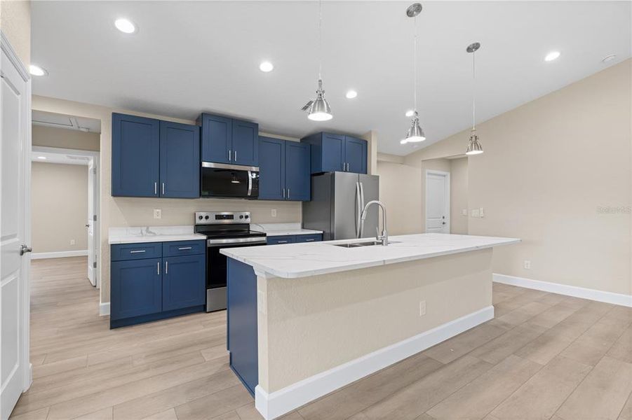 Furnished interior view inside a new home in , Englewood (Image 7).