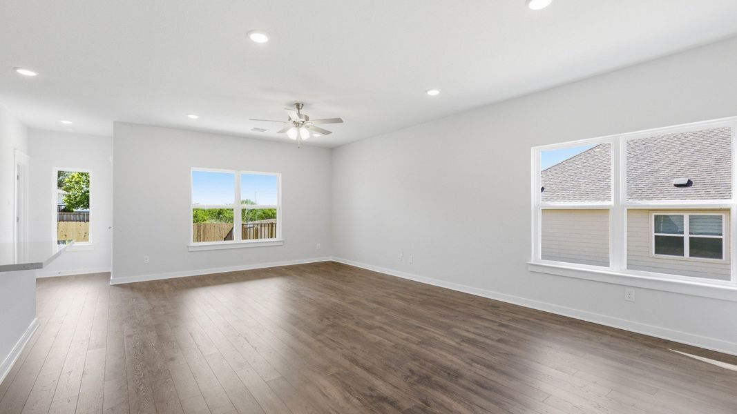 Furnished interior view inside a new home in Calumet, Jarrell (Image 13). Furnished interior view inside a new home in Calumet, Jarrell (Image 13).