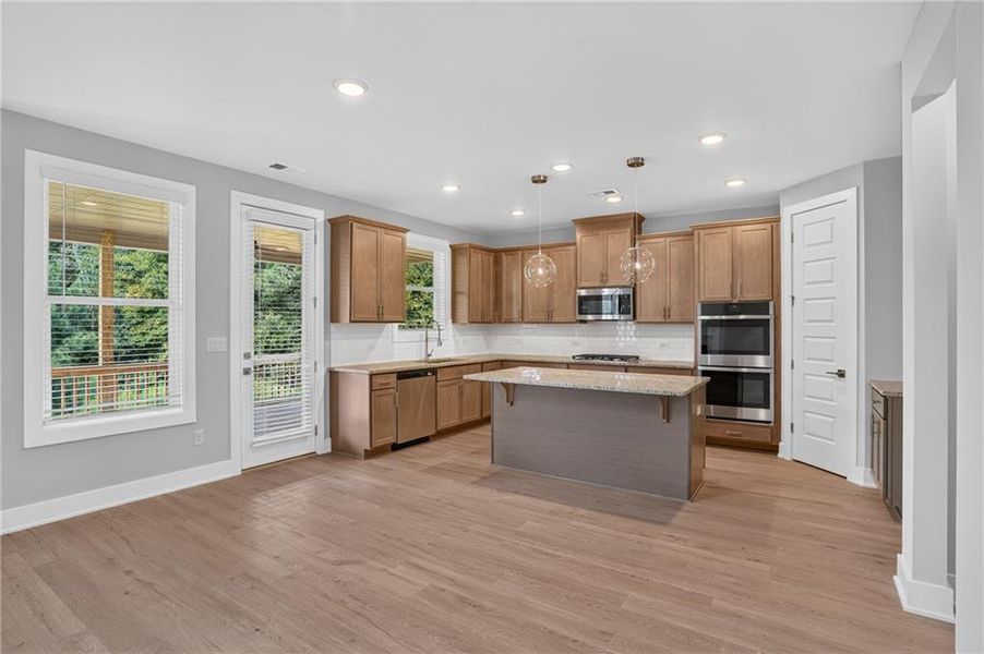 Furnished interior view inside a new home in The Manor at Gainesville Township, Gainesville (Image 5).