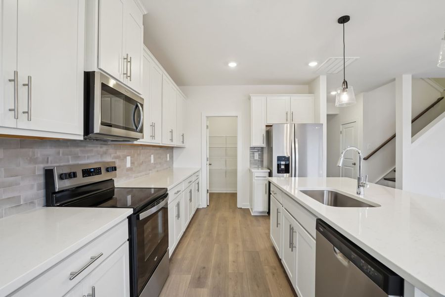 Furnished interior view inside a new home in River Ridge, Clarksville (Image 6).