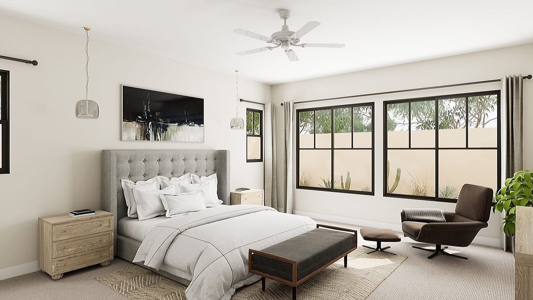 Representative furnished interior of a home built from the Aurora Plan 9001 by Tri Pointe Homes in Emberly, Queen Creek (Image 8). Representative furnished interior of a home built from the Aurora Plan 9001 by Tri Pointe Homes in Emberly, Queen Creek (Image 8).