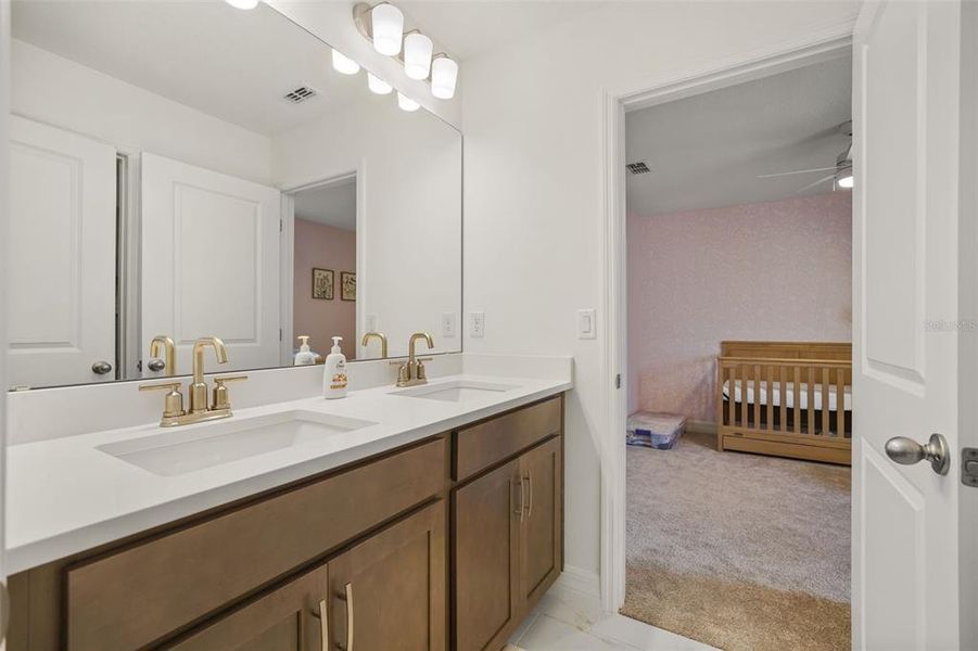 Furnished interior view inside a new home in Prairie Oaks, St. Cloud (Image 6).