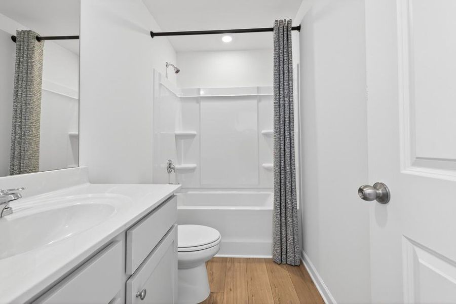 Furnished interior view inside a new home in , Winder (Image 9).