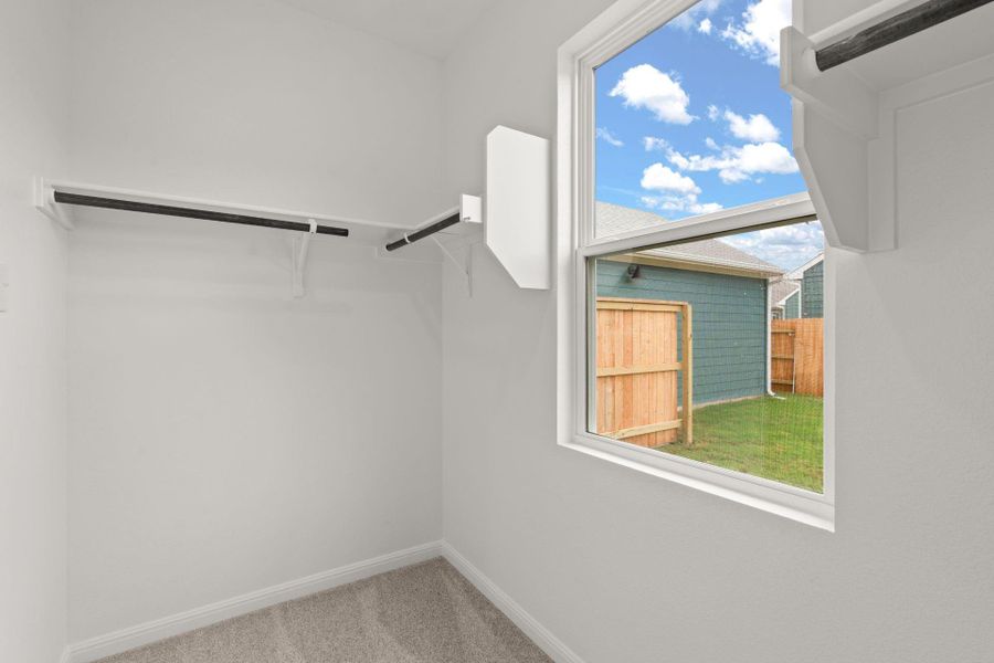 Walk-in Closet in Primary Bedroom