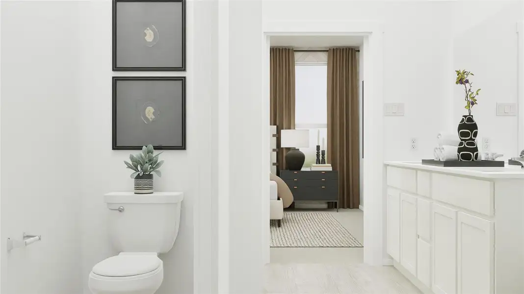 Furnished interior view inside a new home in Elm Creek, Elgin (Image 16).