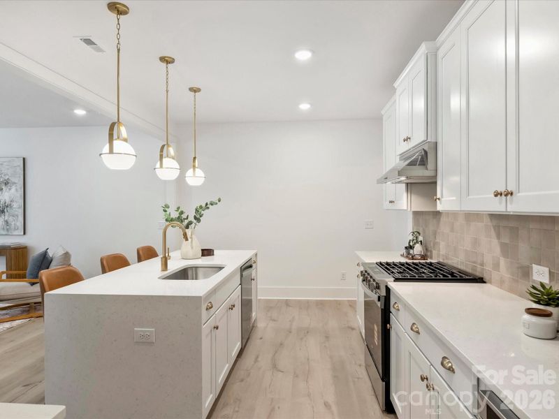 Furnished interior view inside a new home in , Charlotte (Image 6).