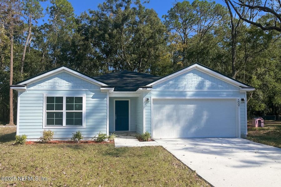 Front exterior of a new home in , Jacksonville, FL, highlighting curb appeal (Image 2). Front exterior of a new home in , Jacksonville, FL, highlighting curb appeal (Image 2).