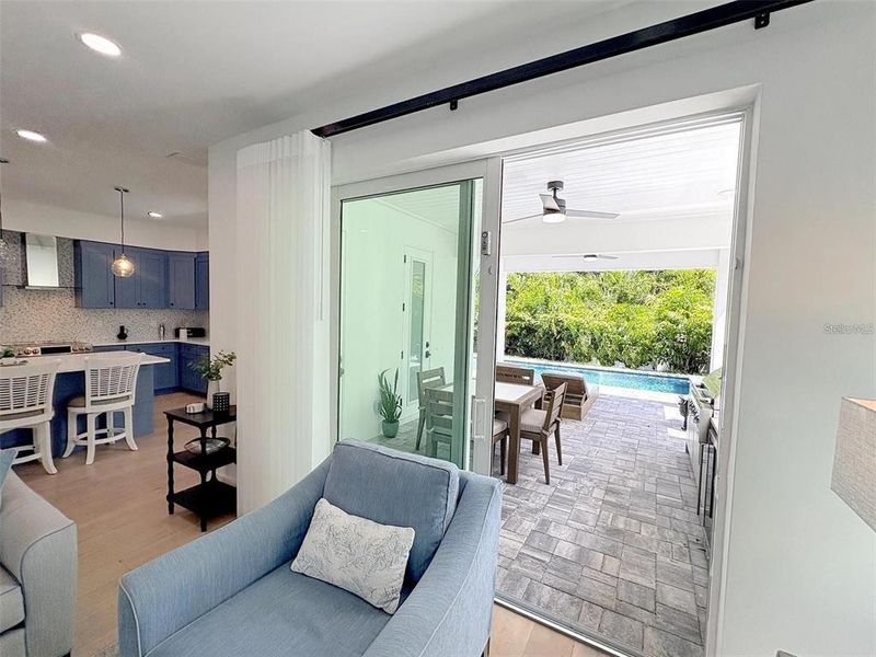 Furnished interior view inside a new home in , Sarasota (Image 36).