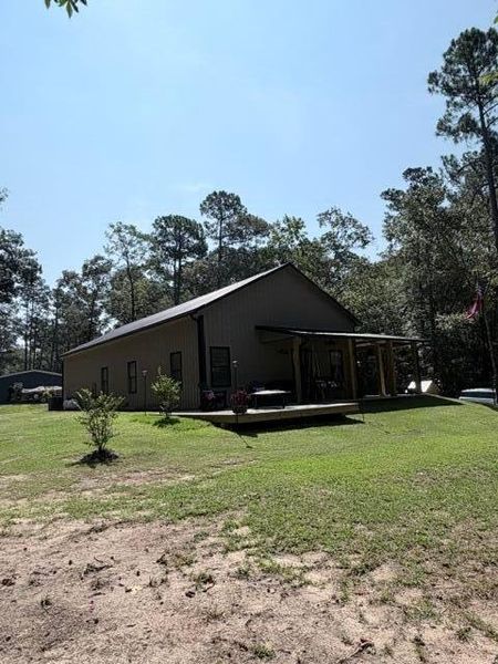 Exterior details and patio area of a home in , Manning (Image 37).