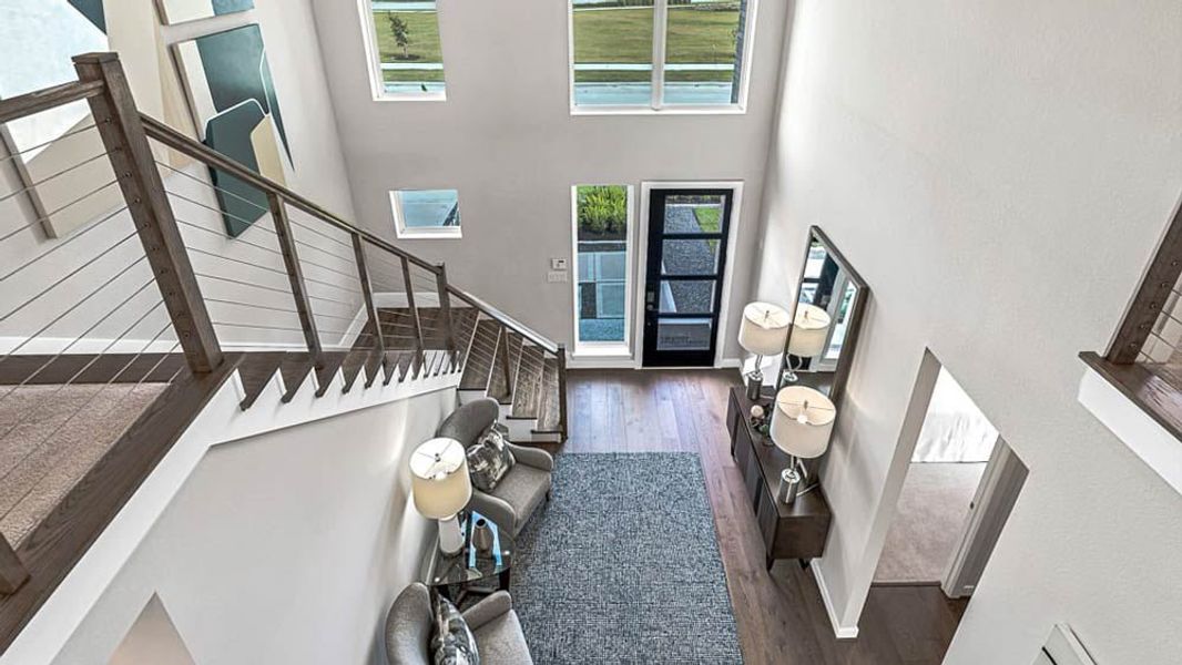 Representative furnished interior of a home built from the Regatta by Taylor Morrison in Avalon at Cypress, Cypress (Image 28).