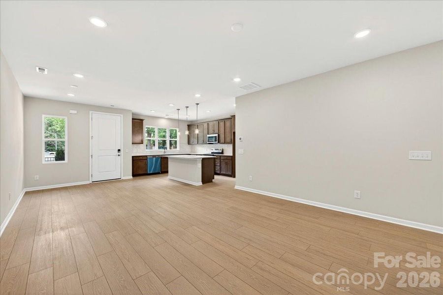 Open concept first floor Open concept first floor