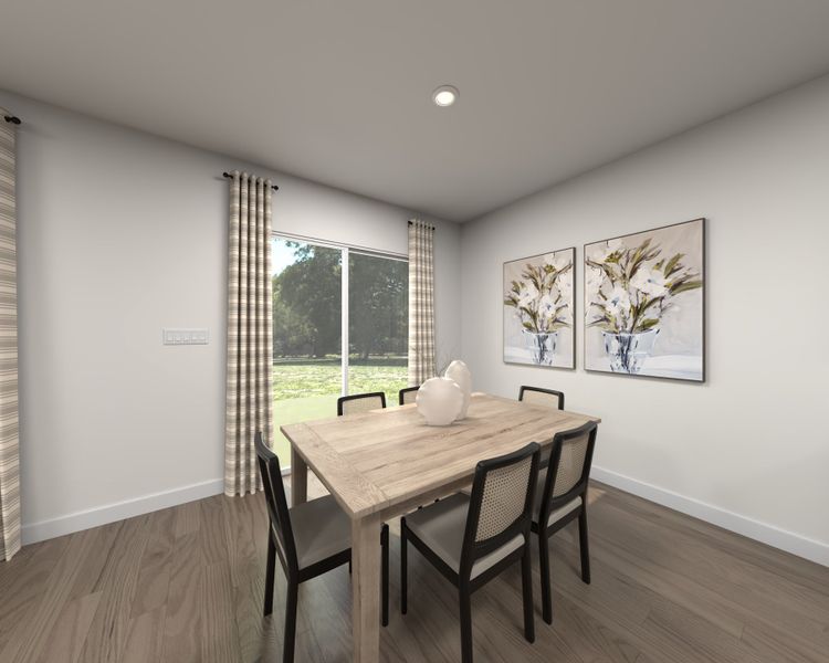 Furnished interior view inside a new home in Buffalo Ridge, Newton (Image 6).